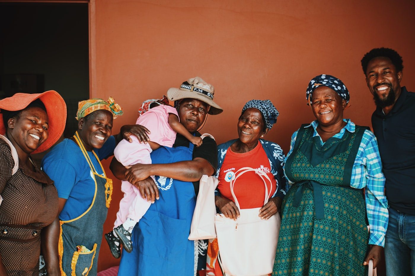 Femmes bénéficiaires des programmes d'autonomisation de l'ACOCID en RD Congo